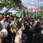 7 Tuntutan HMI Ternate Saat Unjuk Rasa di Bandara Babullah