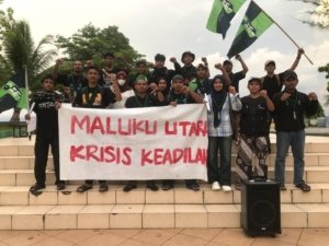 HMI FISIP UMMU Gelar Aksi Refleksi Hari Lahir Pancasila: Soroti Krisis Keadilan di Maluku Utara