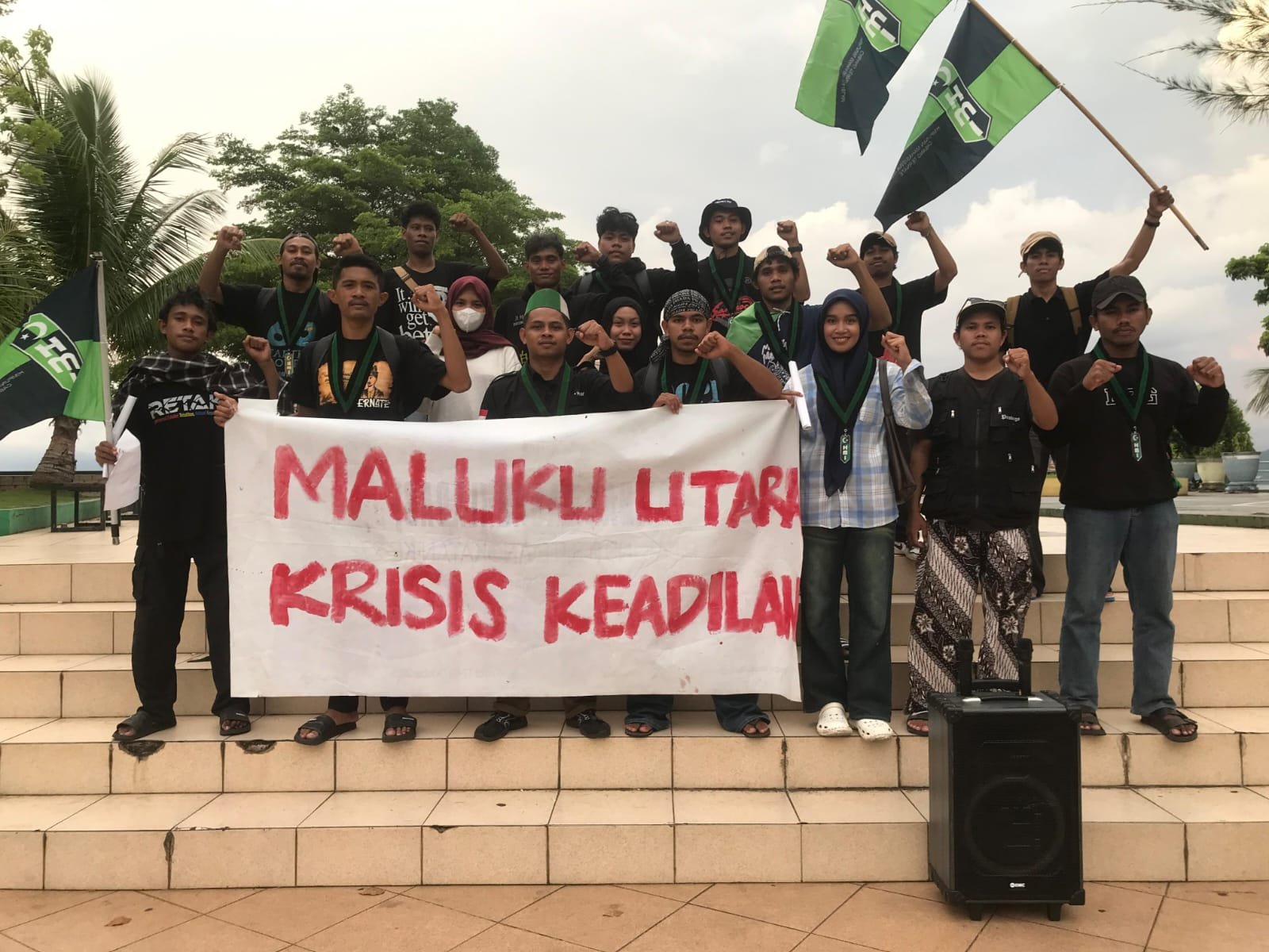 HMI FISIP UMMU Gelar Aksi Refleksi Hari Lahir Pancasila: Soroti Krisis Keadilan di Maluku Utara