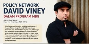Policy Network David Viney dalam Program Makan Bergizi Gratis (MBG)