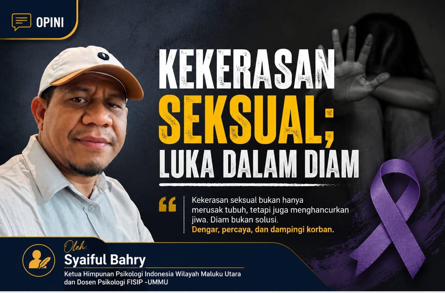 Kekerasan Seksual; Luka Dalam Diam