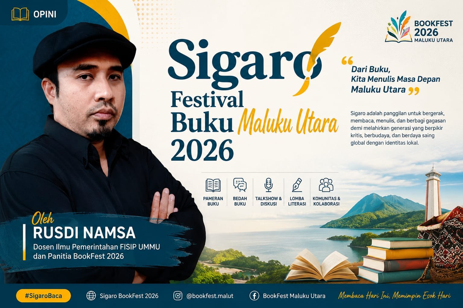 Sigaro Festival Buku Maluku Utara 2026