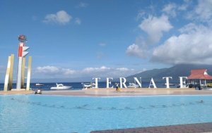 Kolam Air Mancur di Landmark Ternate Ditimbun Sementara: Alasan Keamanan dan Persiapan JKPI