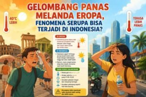Gelombang Panas Melanda Eropa, Fenomena Serupa Bisa Terjadi di Indonesia?