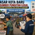 Pasar Kota Baru Jadi Sumber Pungutan Ilegal, Nama Pegawai Disperindag dan Satpol-PP Diselidiki