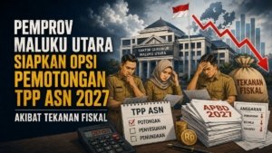 Pemprov Maluku Utara Siapkan Opsi Pemotongan TPP ASN 2027 Akibat Tekanan Fiskal