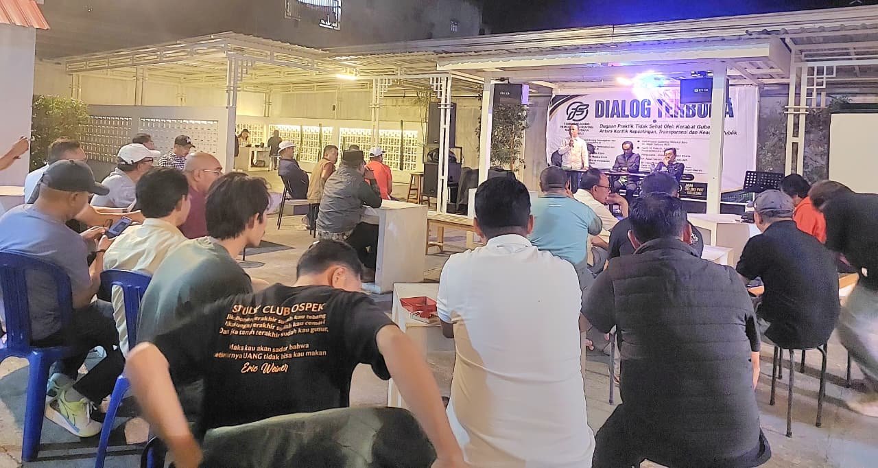 DIALOG TERBUKA FPPPMU TENTANG DUGAAN MONOPOLI PROYEK APBD OLEH KERABAT GUBERNUR MALUKU UTARA MELAHIRKAN SOMASI