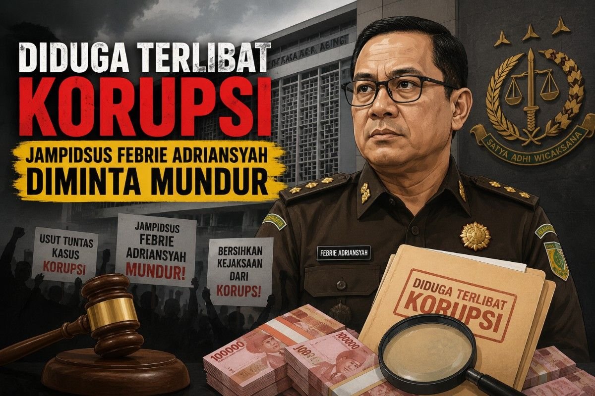 Diduga Terlibat Korupsi, Jampidsus Febrie Adriansyah Diminta Mundur