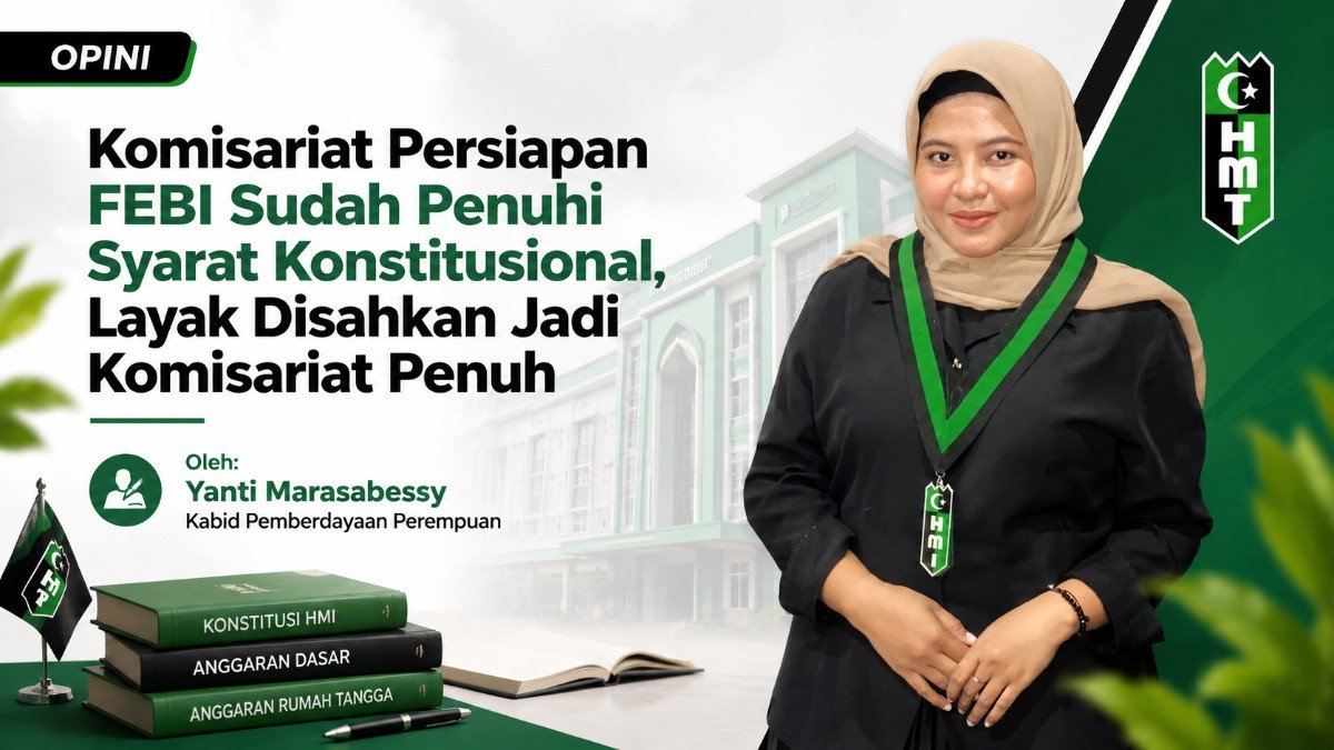 Komisariat Persiapan FEBI Sudah Penuhi Syarat Konstitusional, Layak Disahkan Jadi Komisariat Penuh