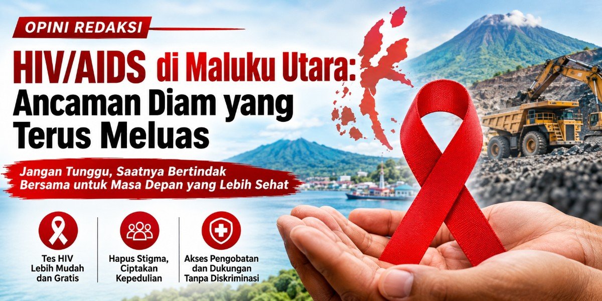 HIV/AIDS di Maluku Utara; Ancaman Diam yang Terus Meluas