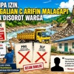 Diduga Tanpa Izin, Aktivitas Galian C Arifin Malagapi di Kali Oba Disorot Warga