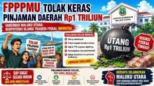 FPPPMU Tolak Keras Pinjaman Daerah Rp1 Triliun Gubernur Maluku Utara: Berpotensi Ulangi Tragedi Fiskal Morotai