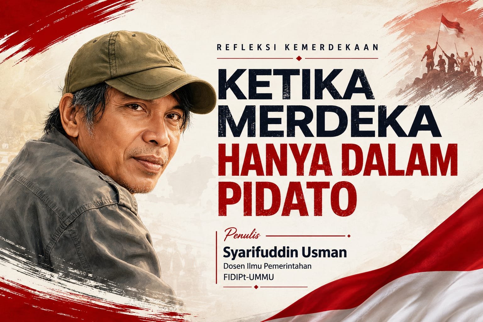 Ketika Merdeka Hanya dalam Pidato