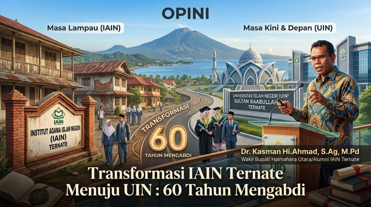 Transformasi IAIN Ternate Menuju UIN : 60 Tahun Mengabdi