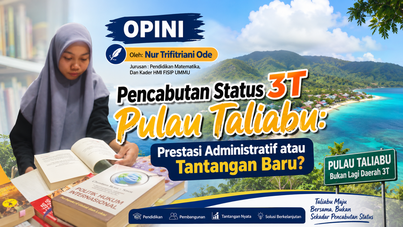 Pencabutan Status 3T Pulau Taliabu: Prestasi Administratif atau Tantangan Baru?