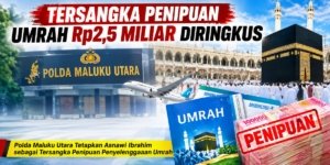 Tersangka Penipuan Umrah Rp2,5 Miliar Diringkus