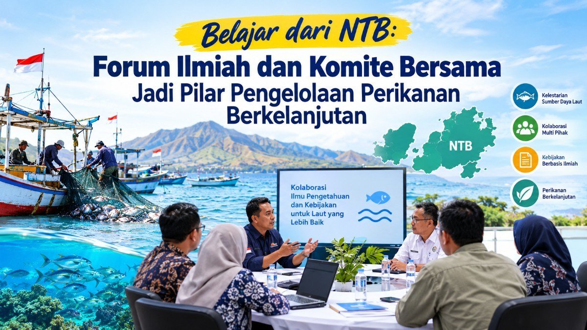 Belajar dari NTB: Forum Ilmiah dan Komite Bersama Jadi Pilar Pengelolaan Perikanan Berkelanjutan