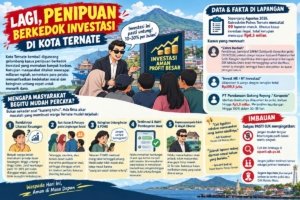 Lagi, Penipuan Berkedok Investasi di Kota Ternate