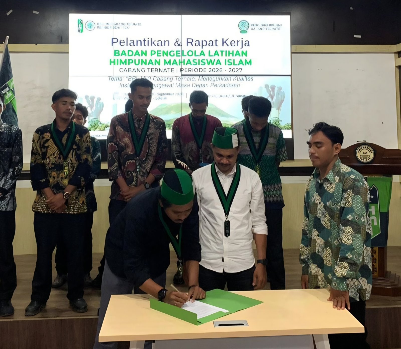 BPL HMI Cabang Ternate 2026–2027 Resmi Dilantik, Teguhkan Kualitas Instruktur dan Perkaderan