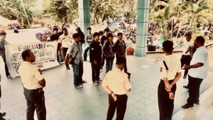 BEM FIB UNKHAIR GELAR AKSI, DESAK EVALUASI KEBIJAKAN AKADEMIK, SATGAS PPKS DAN PLT BEM UNKHAIR