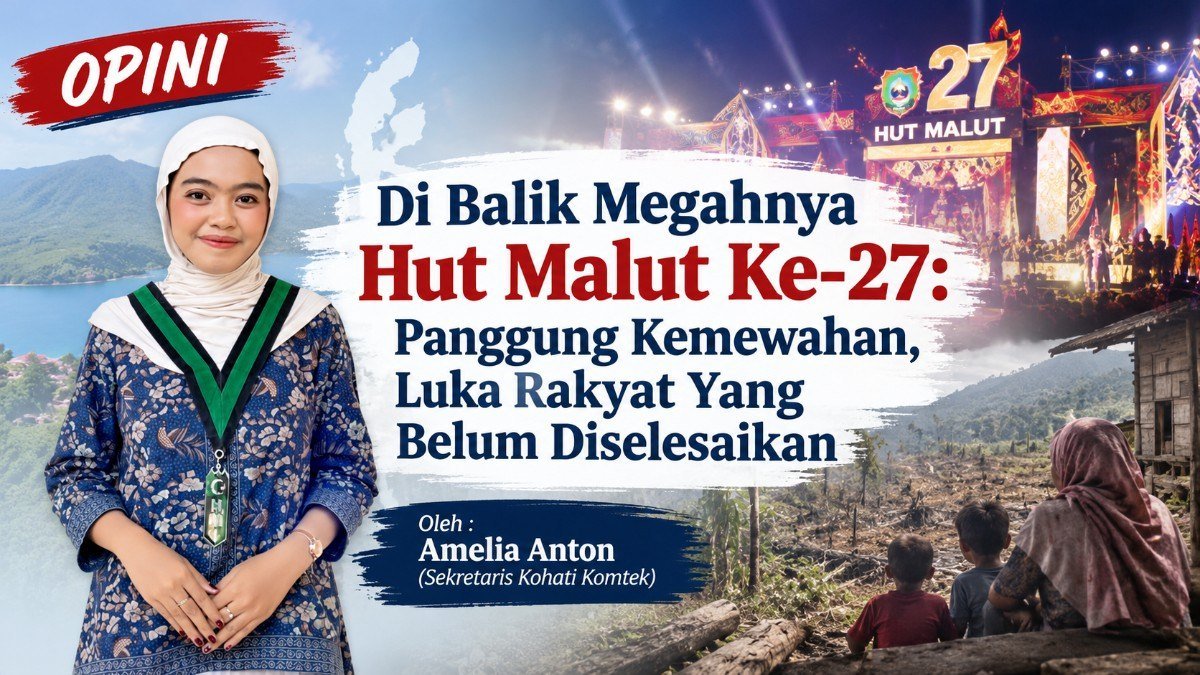 Di Balik Megahnya Hut Malut Ke-27: Panggung Kemewahan, Luka Rakyat Yang Belum Diselesaikan