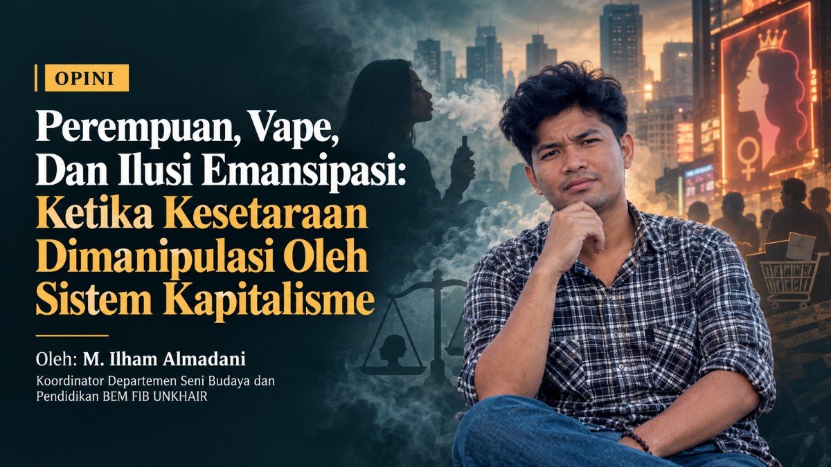 Perempuan, Vape, Dan Ilusi Emansipasi: Ketika Kesetaraan Dimanipulasi Oleh Sistem Kapitalisme