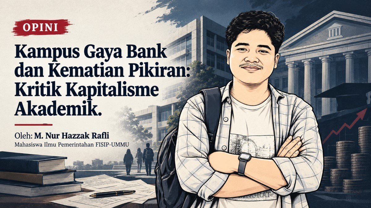 Kampus Gaya Bank dan Kematian Pikiran: Kritik Kapitalisme Akademik