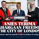 Anies Terima Penghargaan Freedom of the City of London