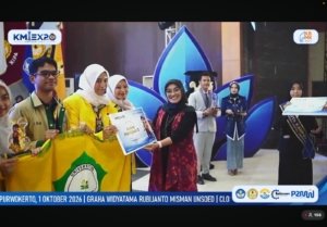 Mahasiswa Unkhair Raih Juara 3 KMI Expo XVII 2026 Lewat Inovasi Briket Aromaterapi Limbah Bonggol Pisang