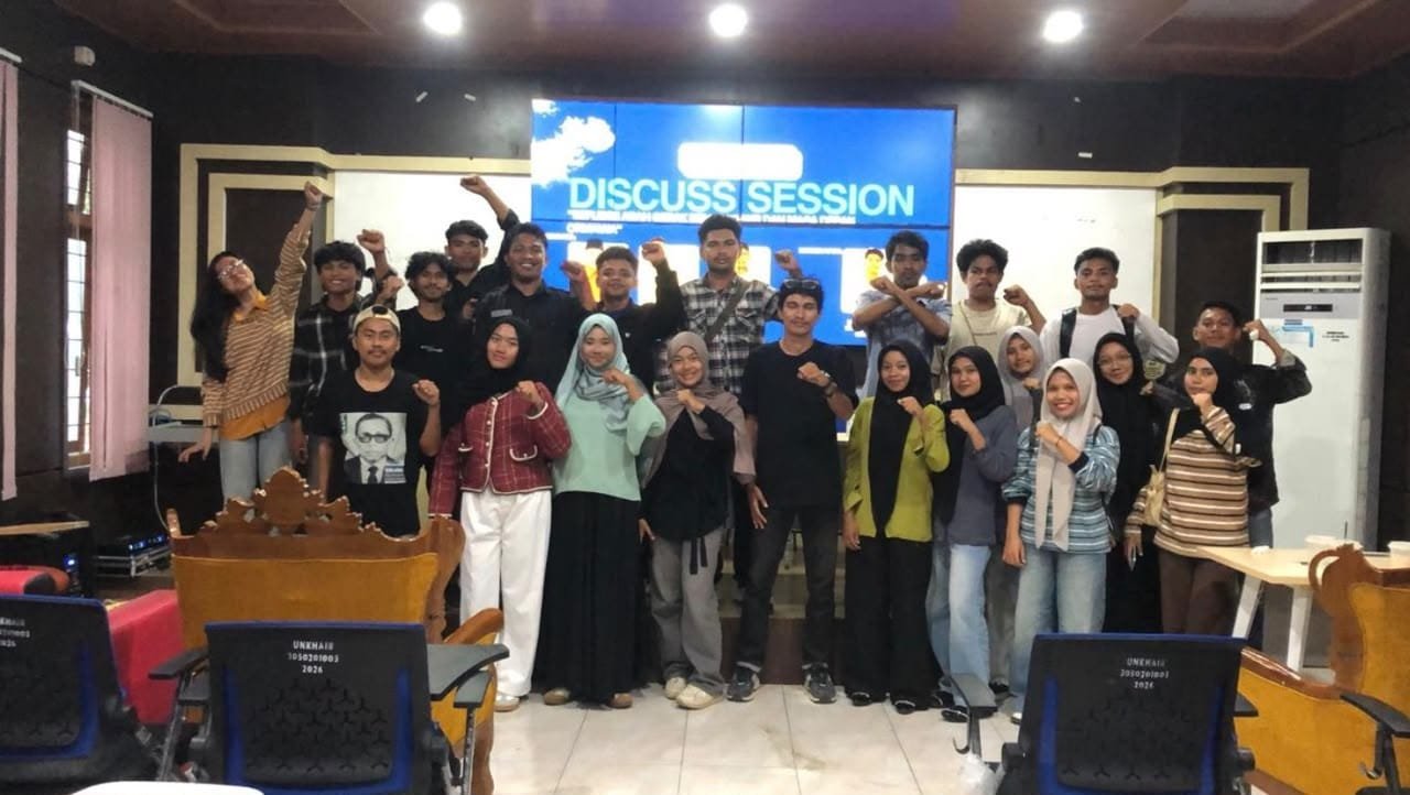 BEM FIB UNKHAIR Gelar Discuss Session, Buka Ruang Refleksi Arah BEM UNKHAIR dan Masa Depan Ormawa