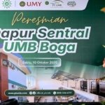 Rektor UMY Resmikan Dapur Sentral UMB Boga