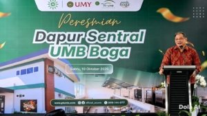 Rektor UMY Resmikan Dapur Sentral UMB Boga